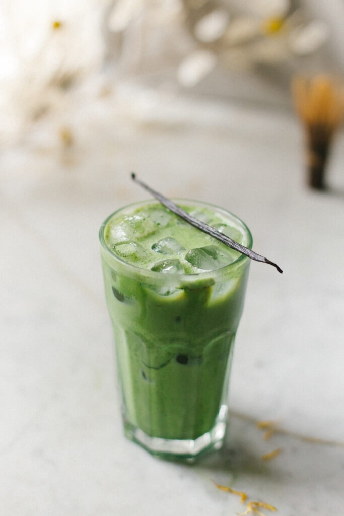 ice vanilla matcha
