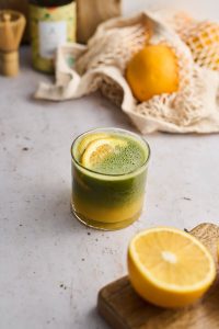 matcha orange rezept