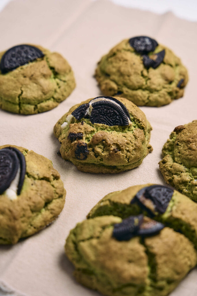 matcha oreo cookies
Matcha-Oreo-Kekse