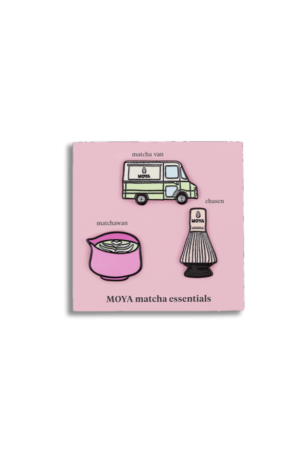Pin-Set „Moya Matcha Essentials“