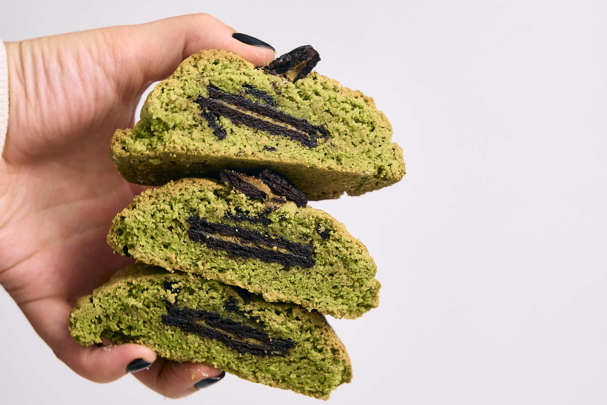 matcha oreo cookies Matcha-Oreo-Kekse
