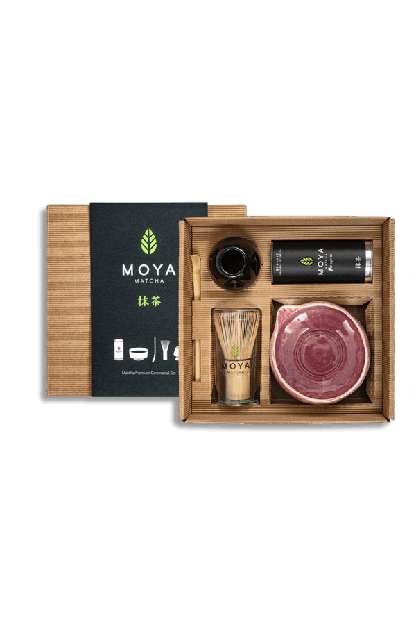 Matchawan Botan mit ausguss Zeremonielles Matcha-Set